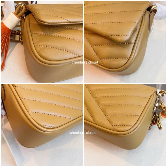 🎀NeW! Tory Burch Kira Small Tassel Flap Shoulder Bag - Picture 10 of 17